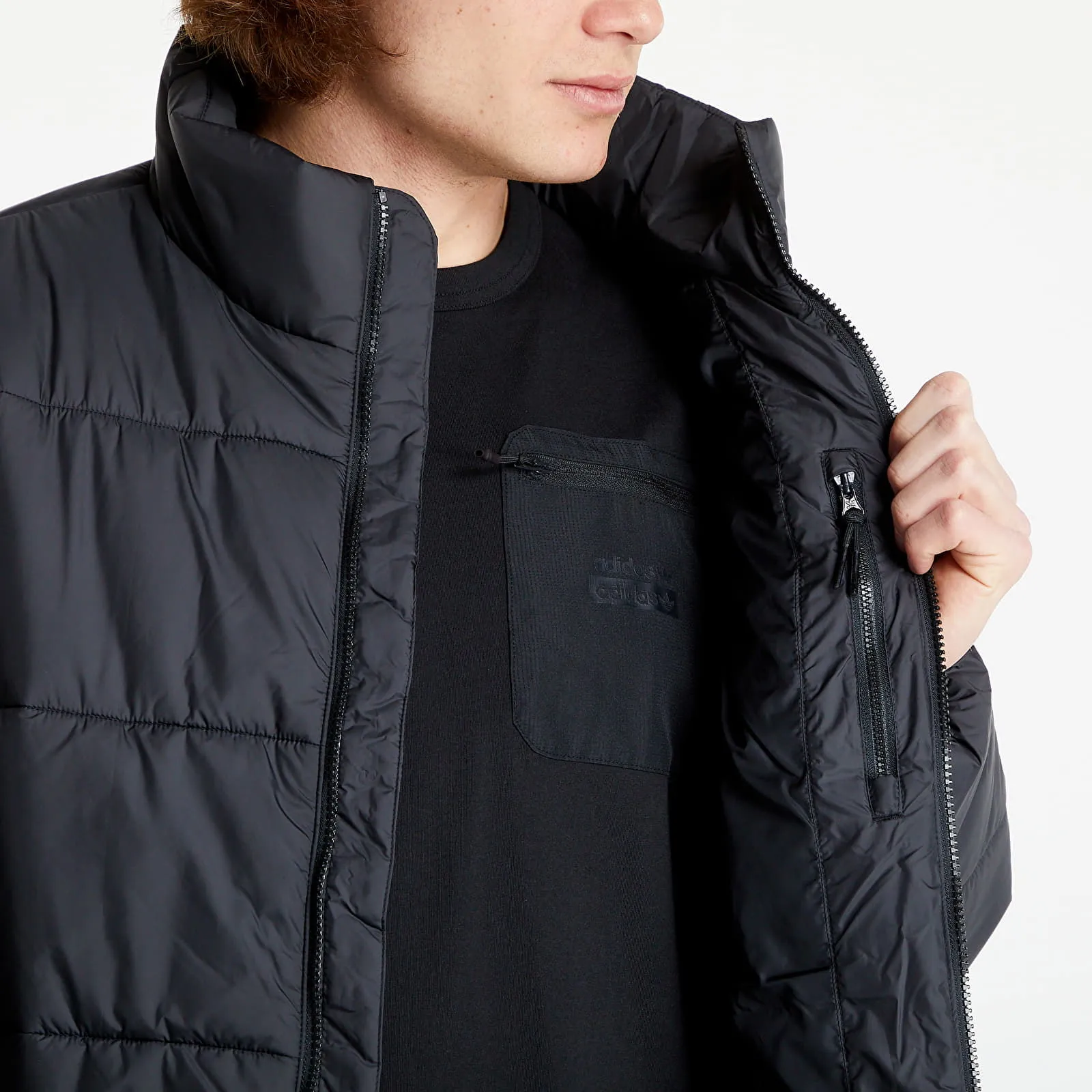 adidas Originals Padded Stand-Up Collar Puffer Jacket