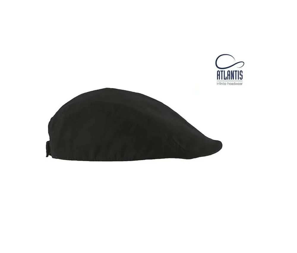 Atlantis AT097 - Gorra de vendedor de periódicos - Negro