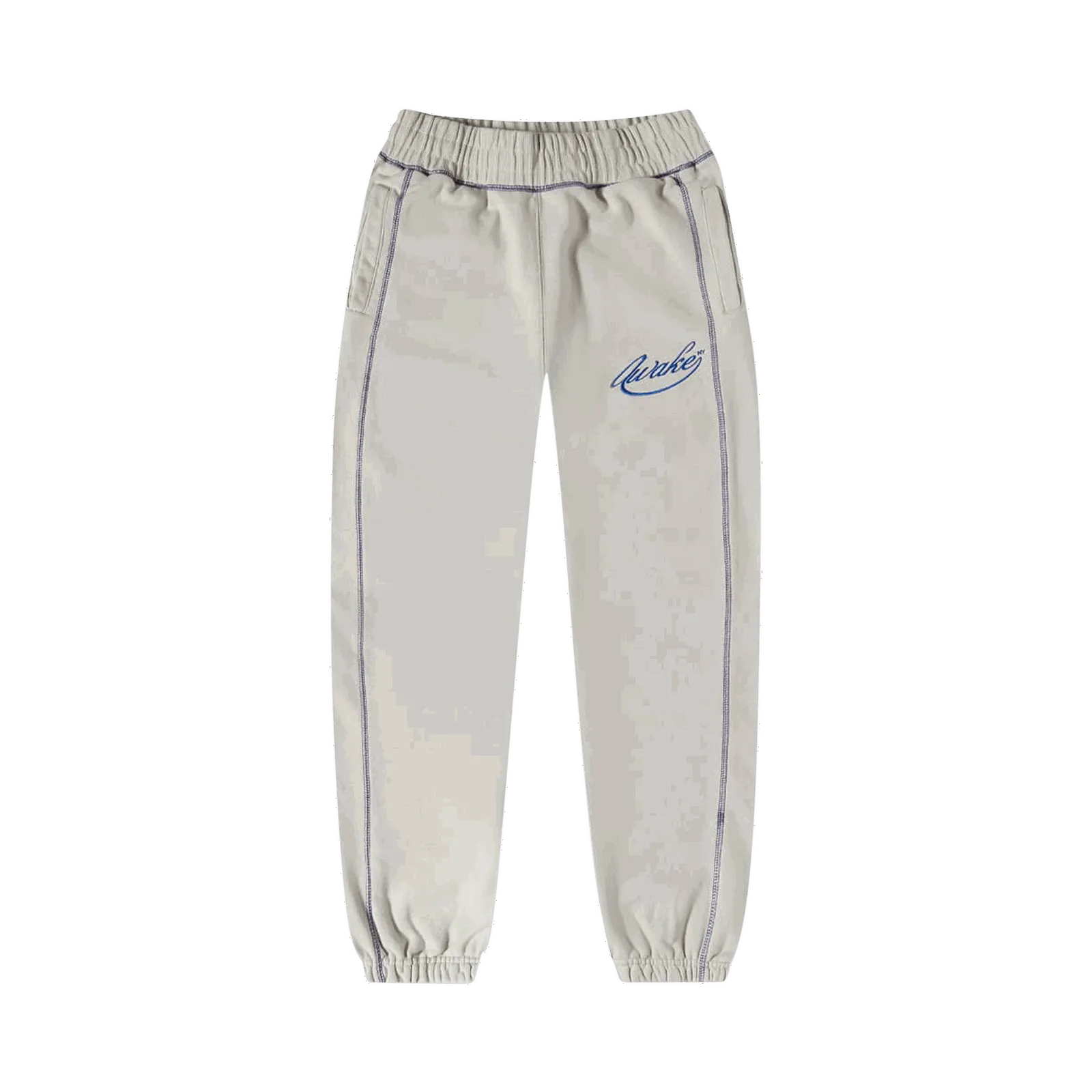 Awake NY Contrast Stitch Script Logo Sweatpants