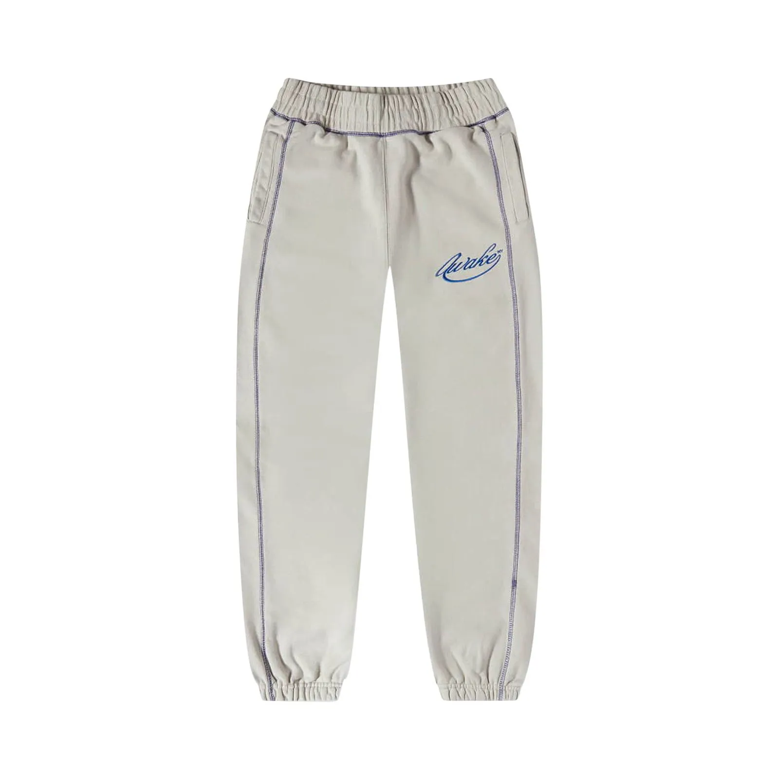 Awake NY Contrast Stitch Script Logo Sweatpants