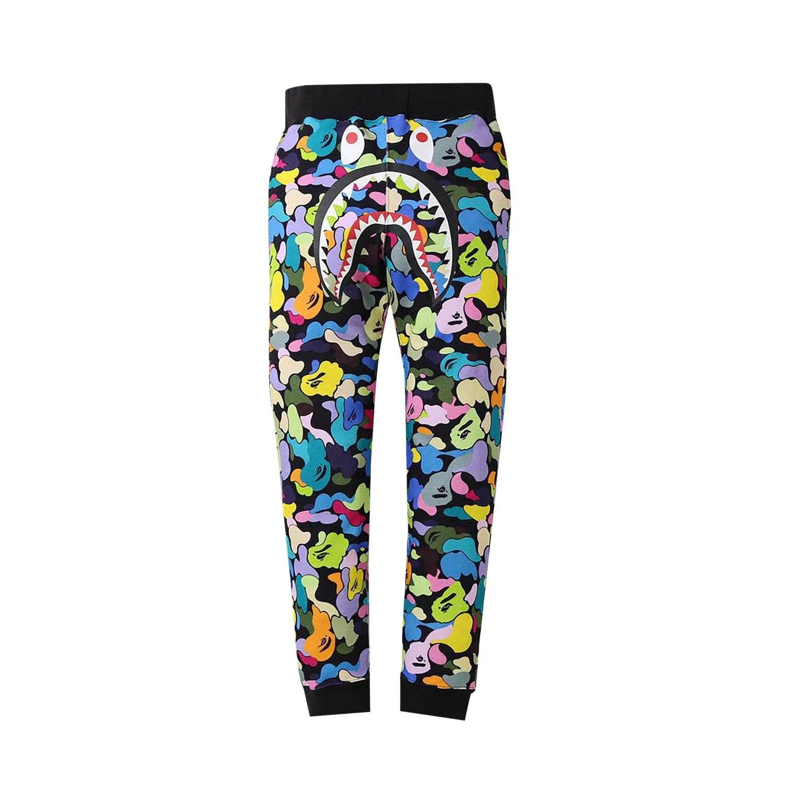 BAPE Mutli Camo Shark Slim Sweatpants