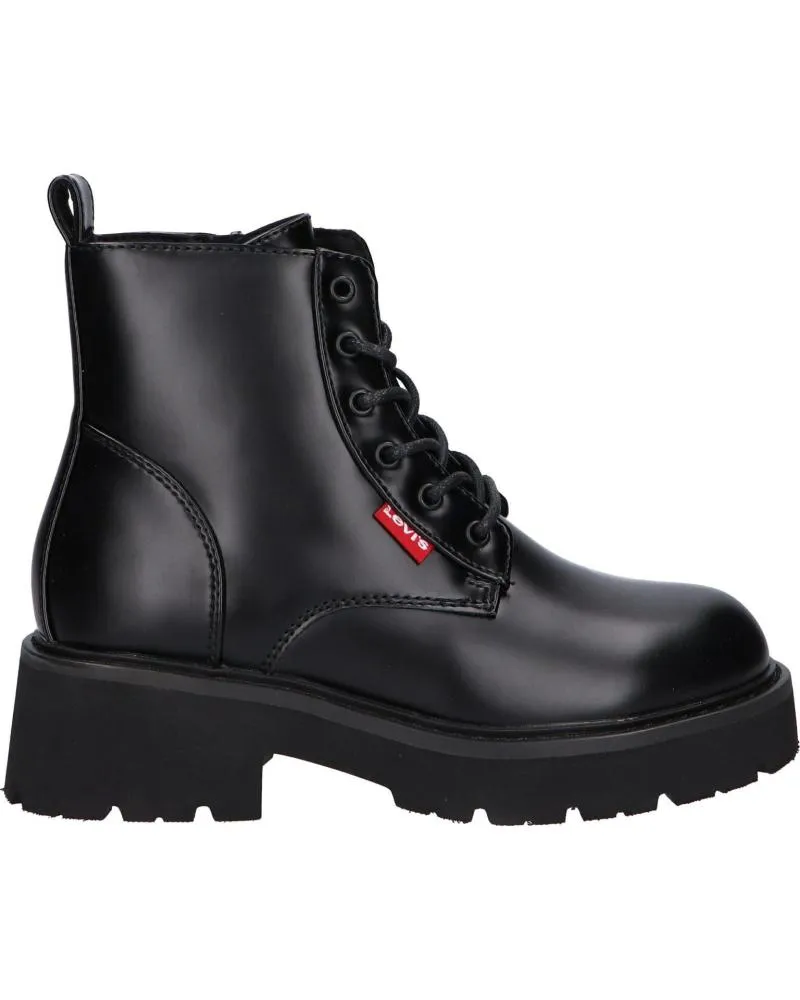 Botas de Niña y Niño LEVIS VBIL0001S BILLIE 0562 BLACK