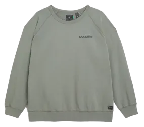 B&T ICON CREWNECK SWEATSHIRT - Sudadera de algodón con cuello redondo en caqui