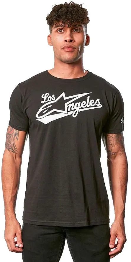 camisa Alpinestars Los Angeles - Black - men´s