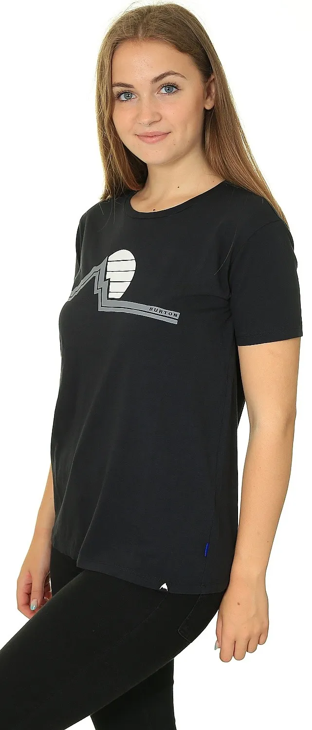 camisa Burton Classic Retro - True Black - women´s