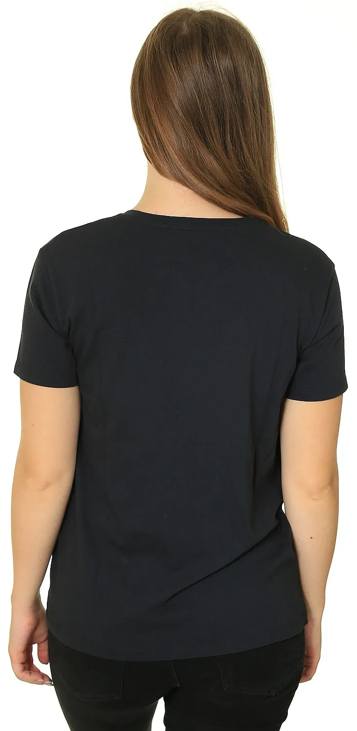 camisa Burton Classic Retro - True Black - women´s