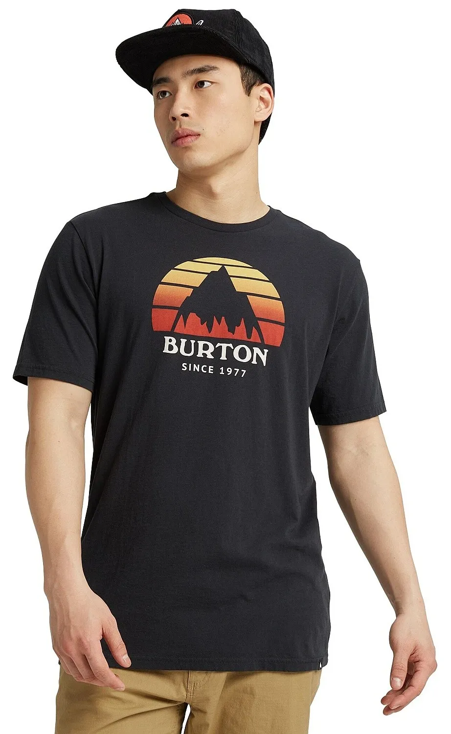 camisa Burton Underhill - True Black - men´s