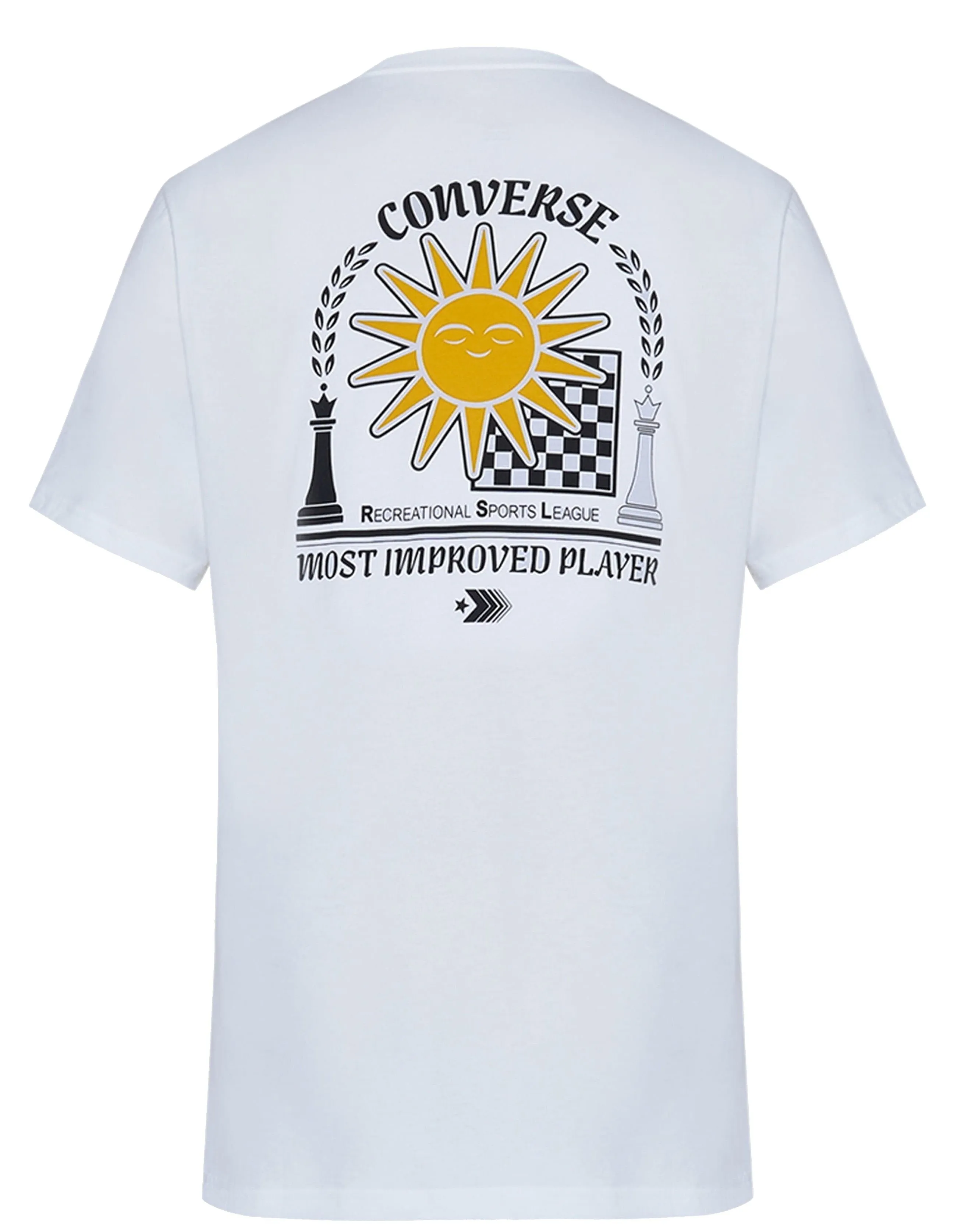 camisa Converse Chess League Graphic/10025279 - A02/White - women´s