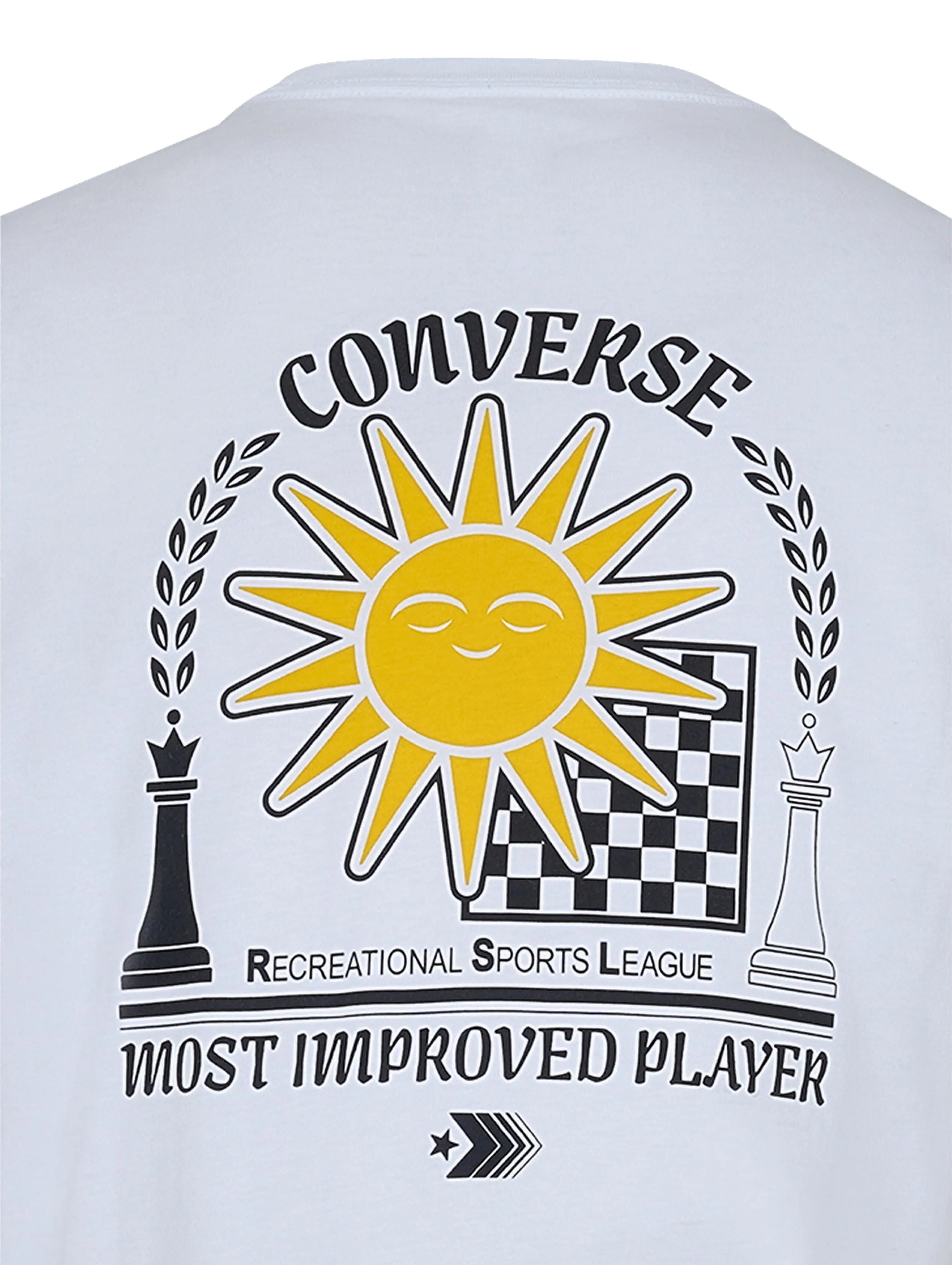 camisa Converse Chess League Graphic/10025279 - A02/White - women´s