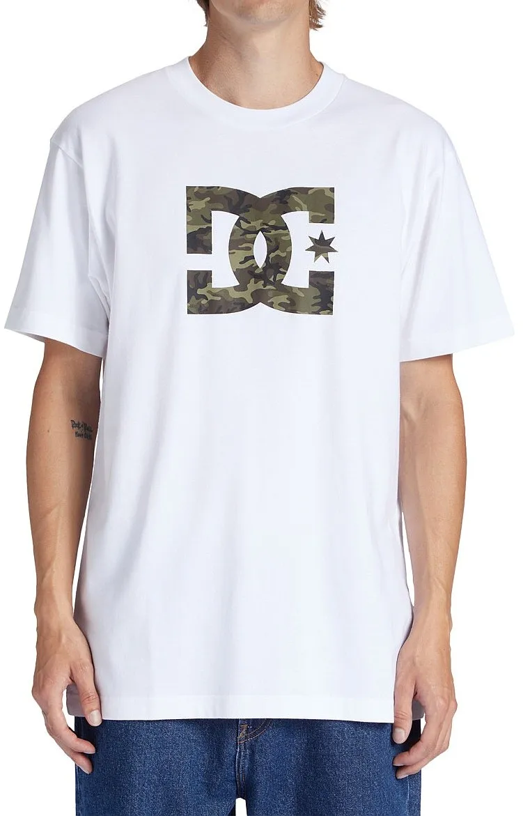 camisa DC Star Fill - XWCG/White/Camo - men´s