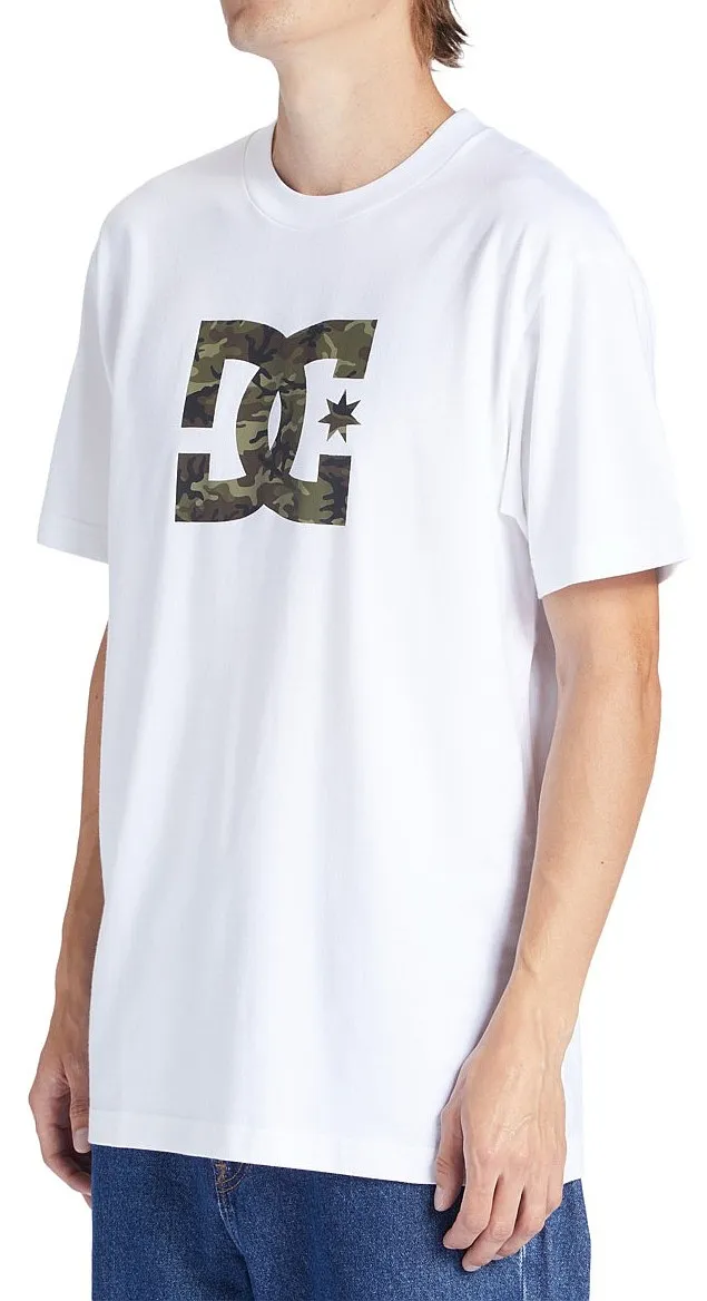 camisa DC Star Fill - XWCG/White/Camo - men´s