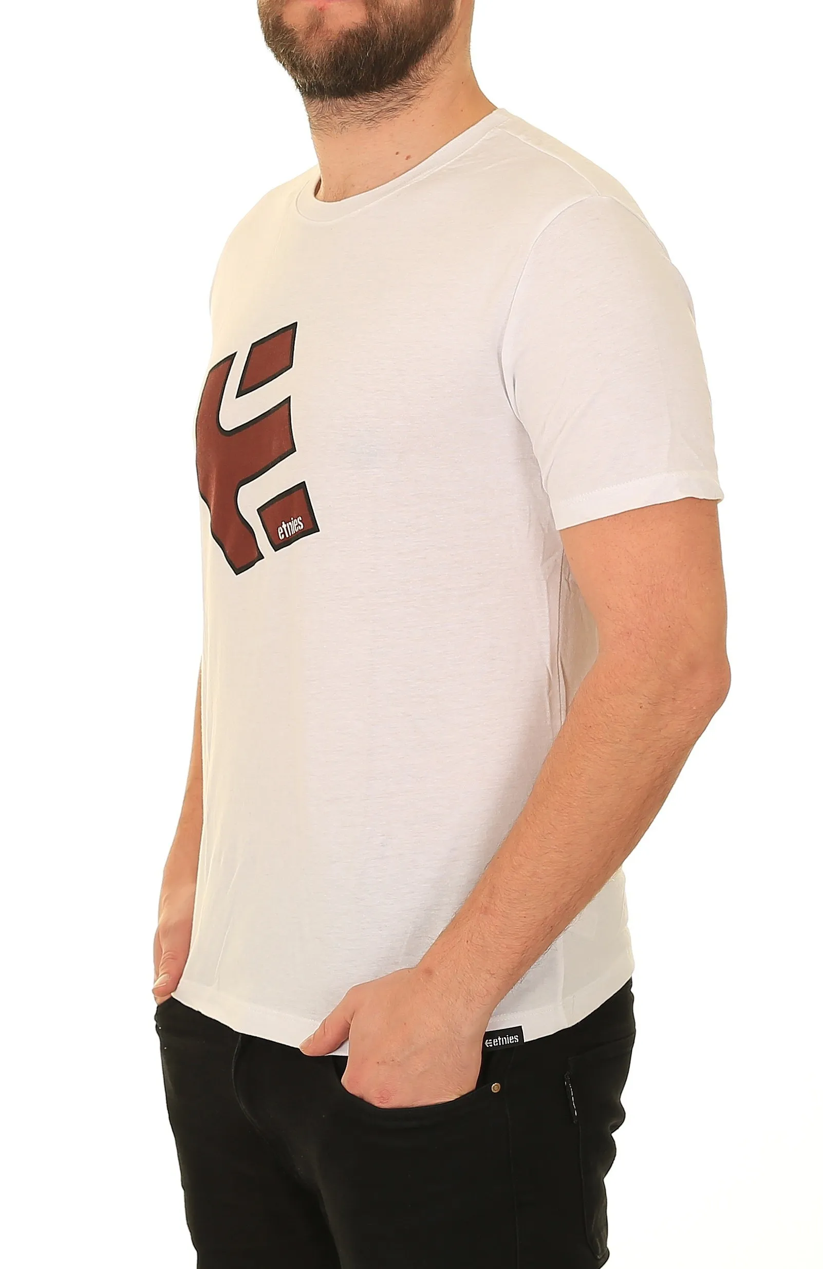 camisa Etnies Crank Tech - White - men´s