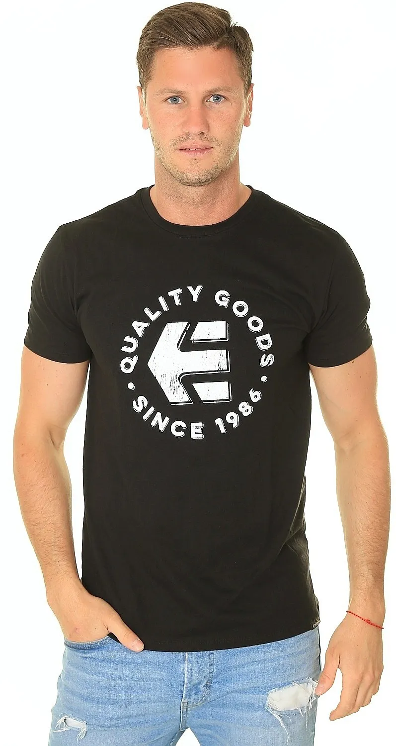 camisa Etnies Since 1986 - Black/White - men´s