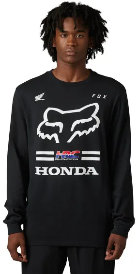 camisa Fox Fox X Honda LS - Black - men´s