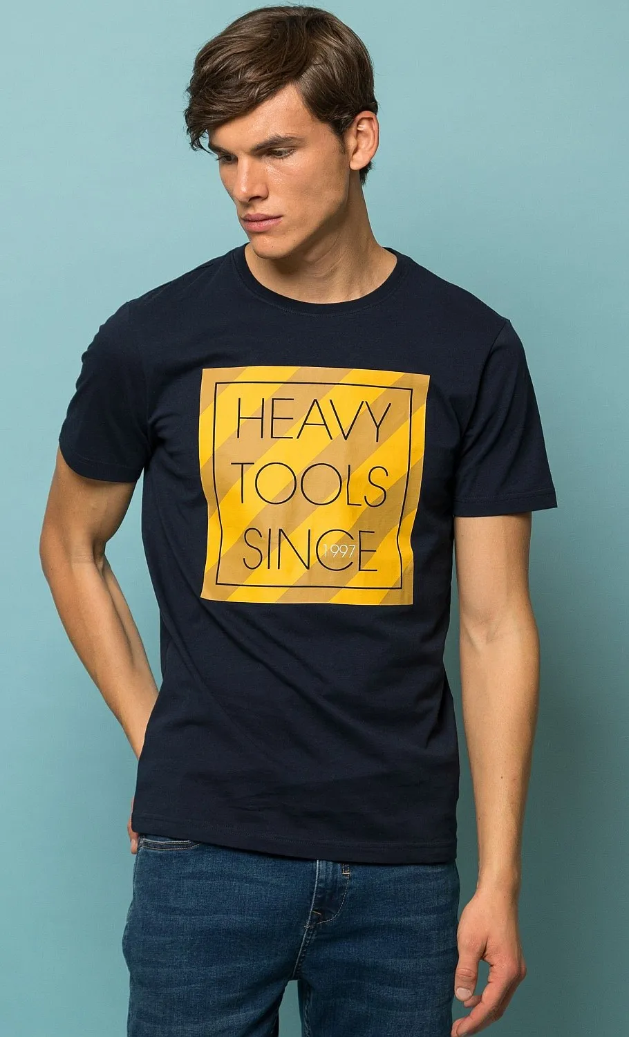 camisa Heavy Tools Manolo - Navy - men´s