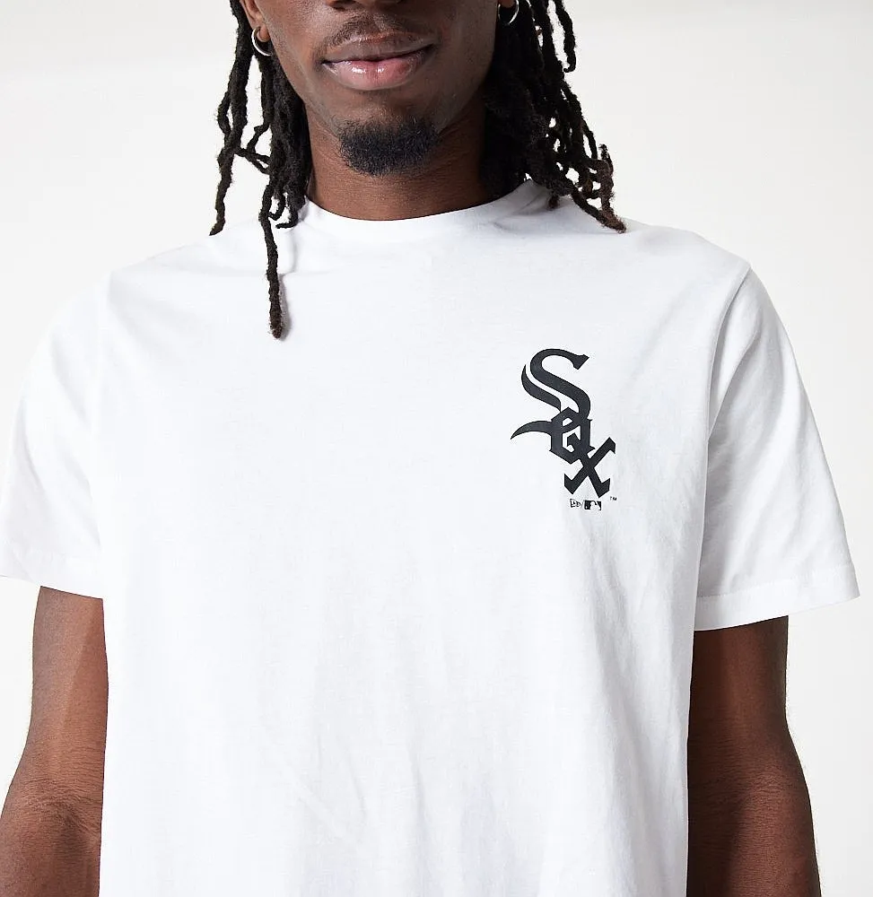 camisa New Era Team Graphic BP MLB Chicago White Sox - White/Black - men´s