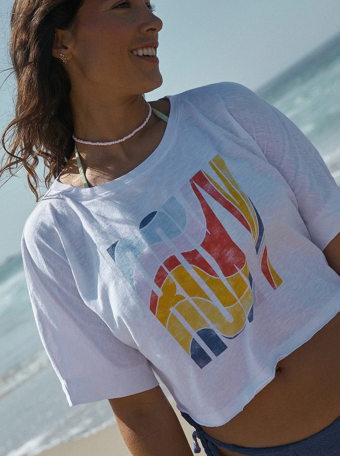 camisa Roxy I Will Miss You - WBB0/Bright White - women´s