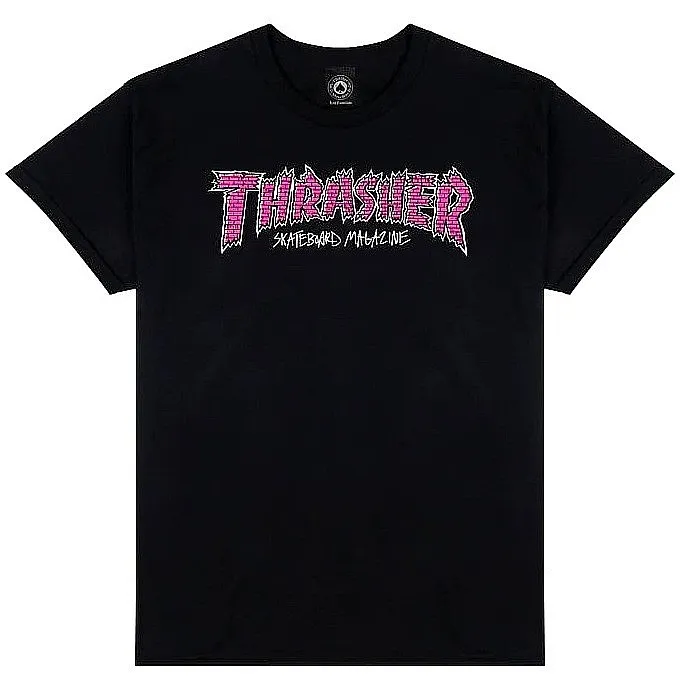 camisa Thrasher Brick - Black - men´s