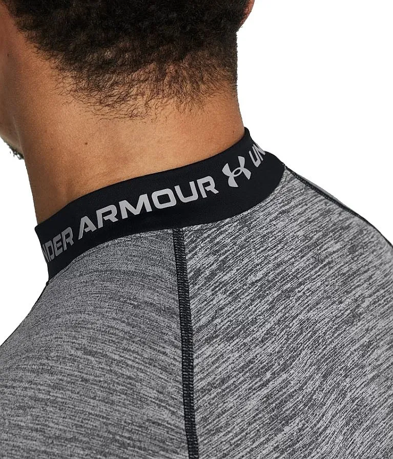 camisa Under Armour ColdGear Armour Twist Mock LS - Mod Gray/Gray - men´s