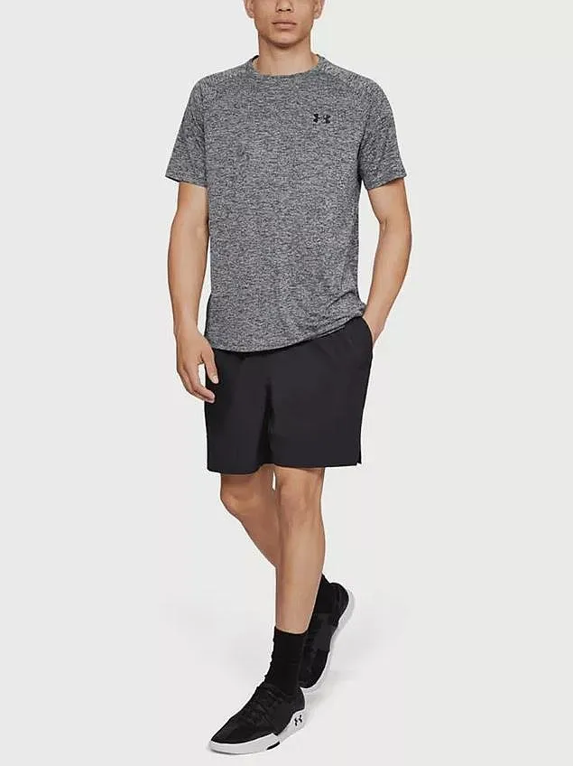 camisa Under Armour Tech 2.0 - Black - men´s