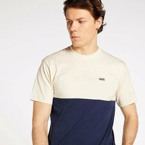 camisa Vans Colorblock - Dress Blues/Antique White - men´s