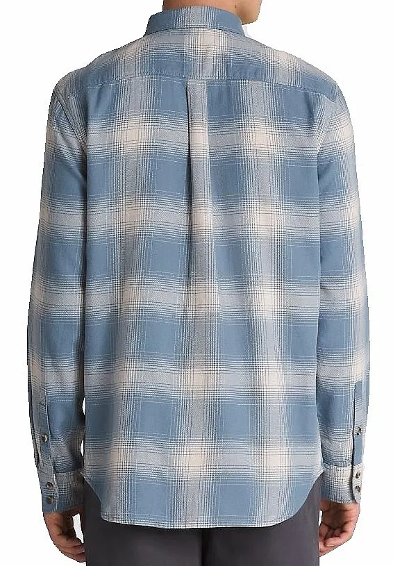 camisa Vans Monterey III LS - Blue Mirage/Oatmeal - men´s