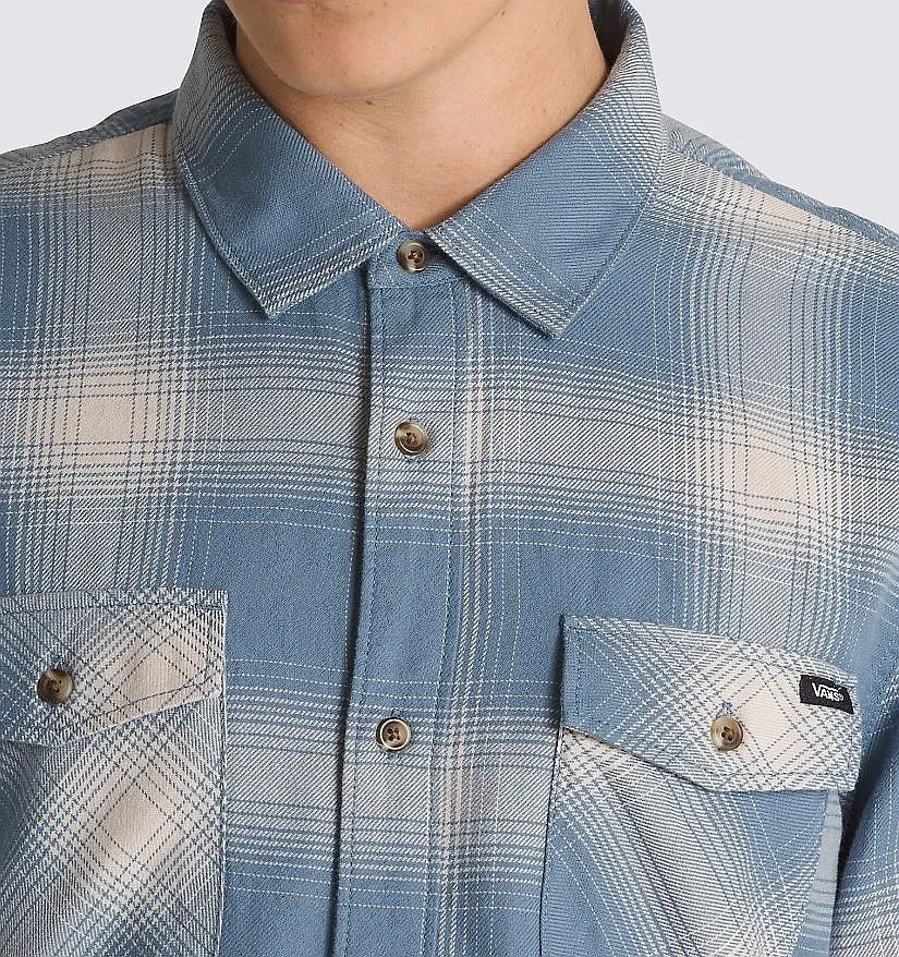 camisa Vans Monterey III LS - Blue Mirage/Oatmeal - men´s