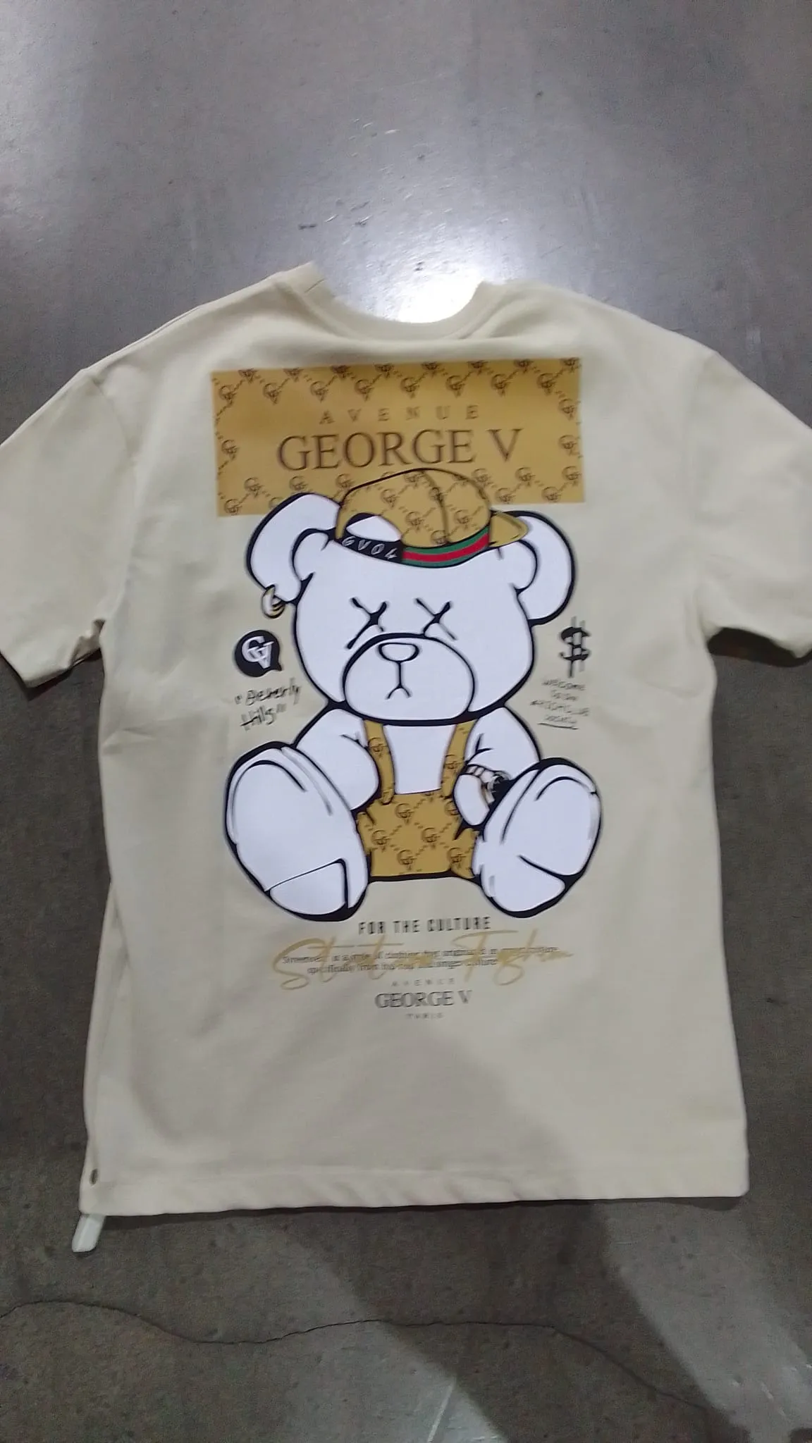 Camiseta GEORGE V- GV10041 BEIGE