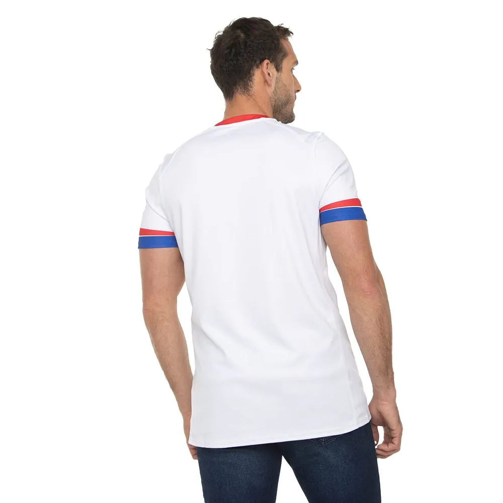 Camiseta Rugby Hombre Replica Visita Cóndores Chile Blanca