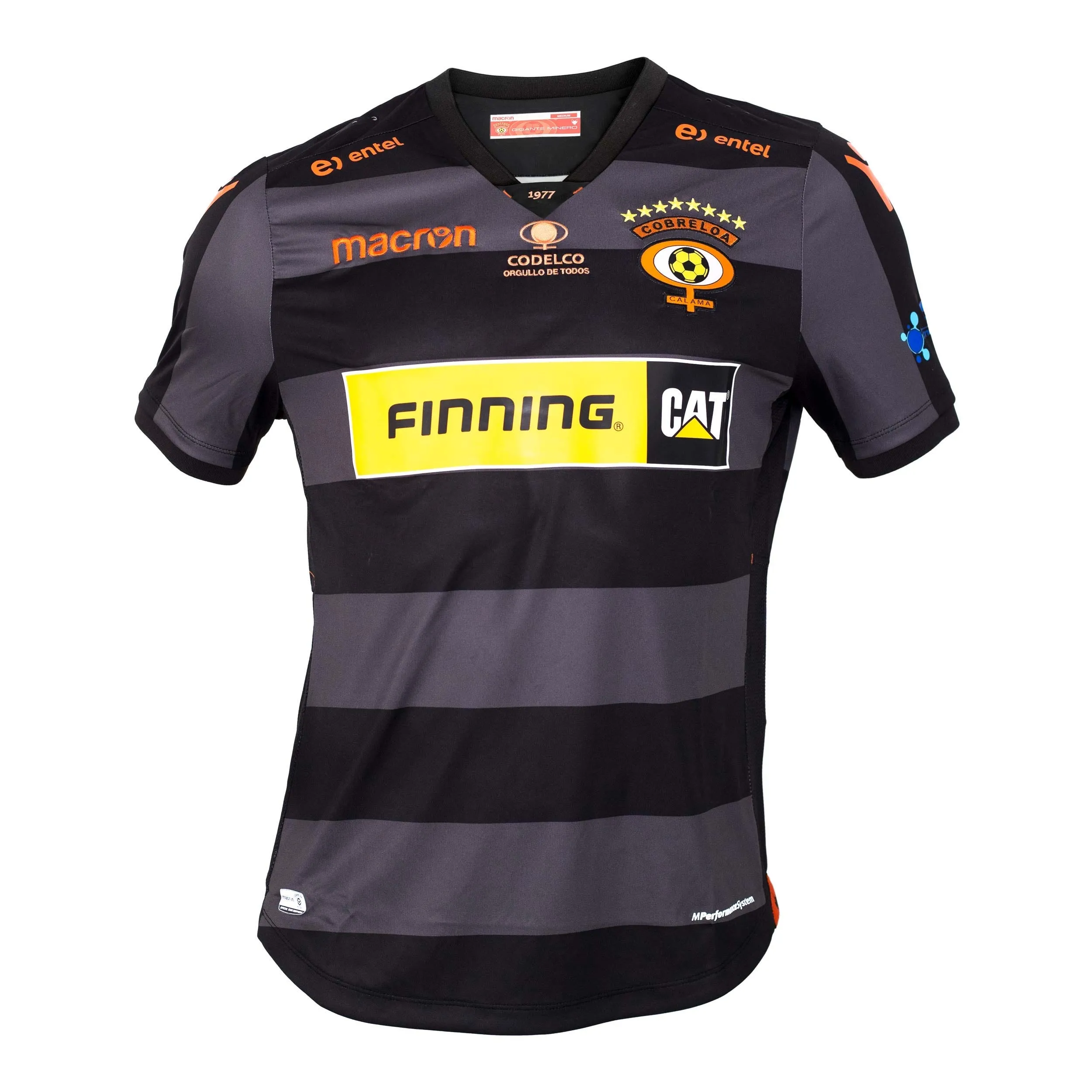 Camiseta Visita Cobreloa Hombre Mitre 2018 Negra