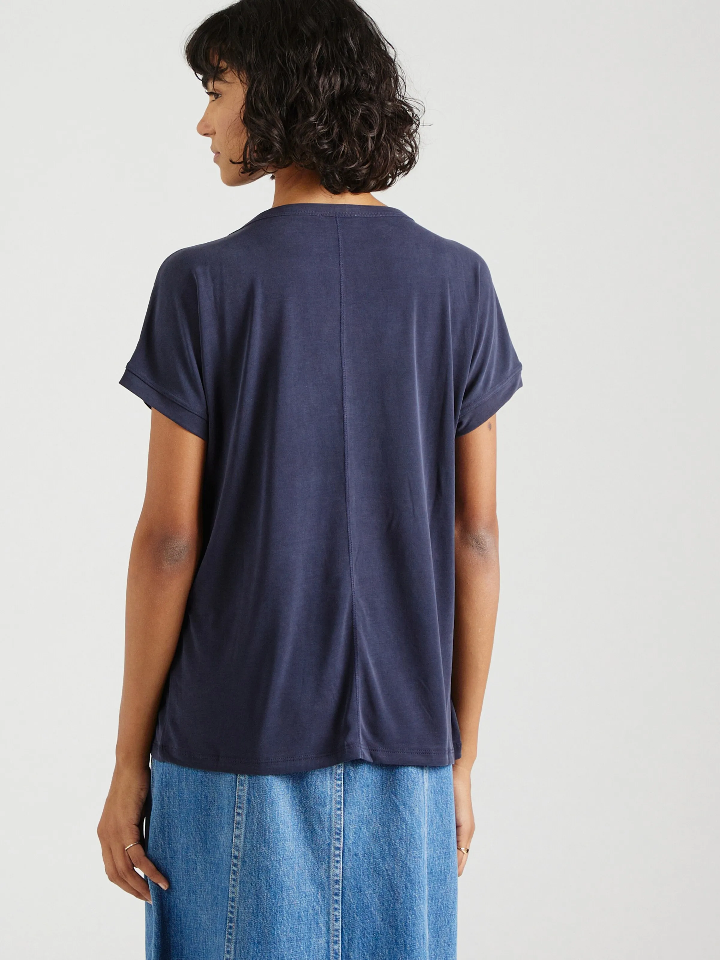 Camiseta 'Fenya' MSCH COPENHAGEN en Azul Oscuro