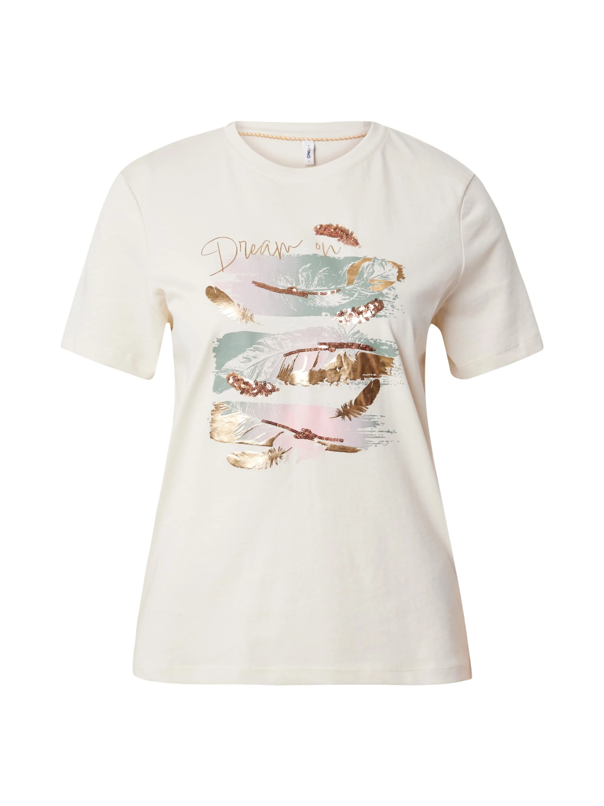 Camiseta 'ONLKITA' ONLY en Beige