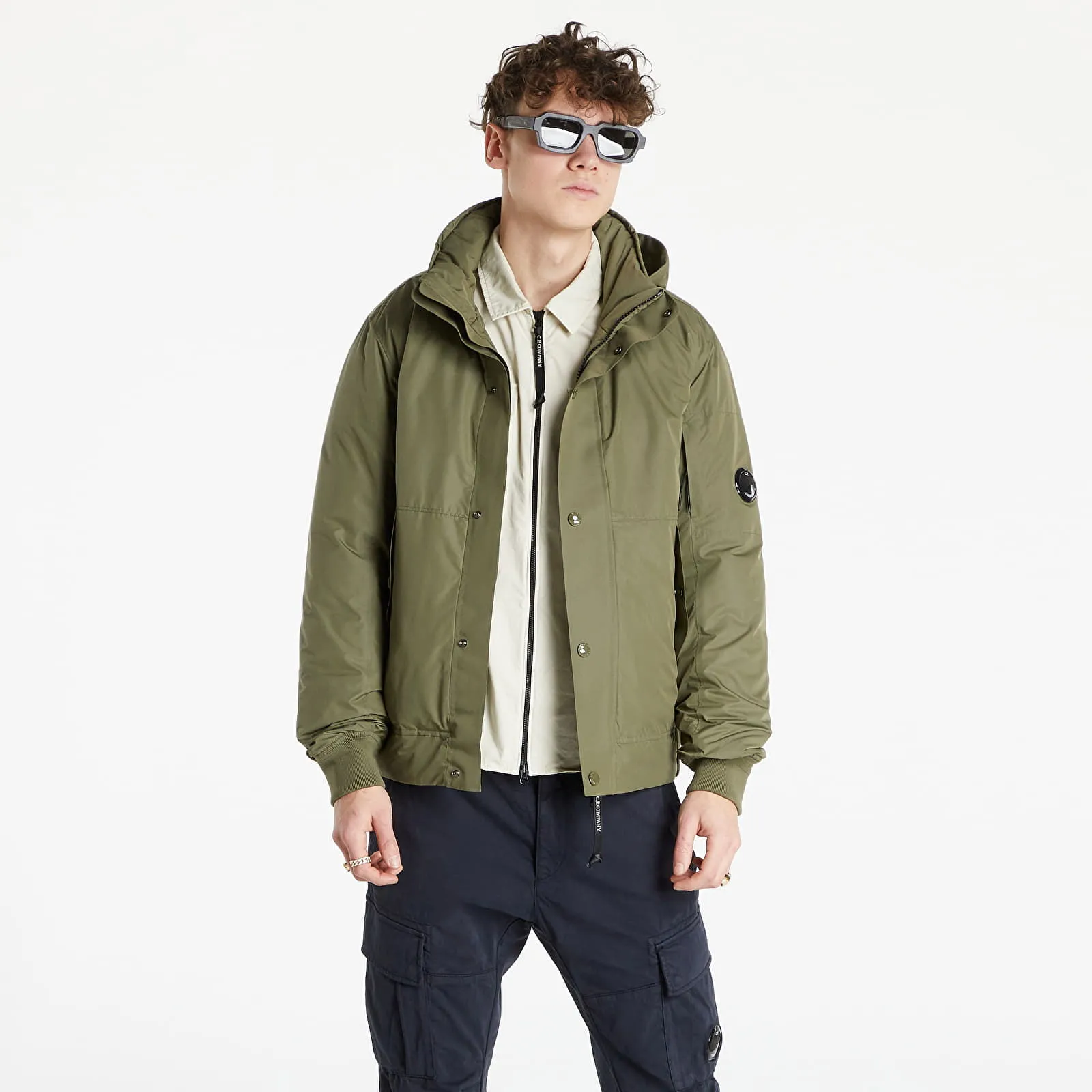 C.P. Company Micro-M Down Stand Collar Jacket