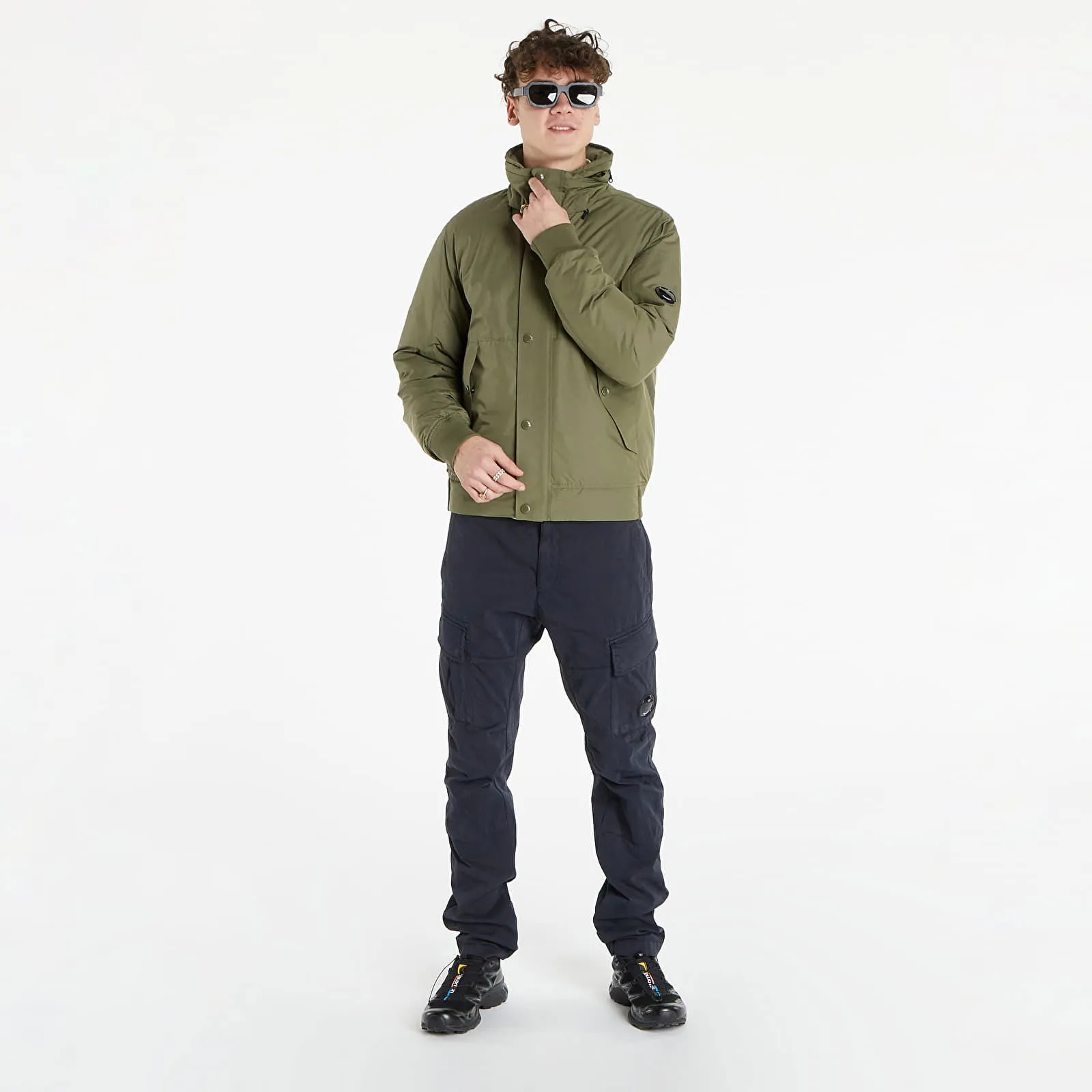 C.P. Company Micro-M Down Stand Collar Jacket