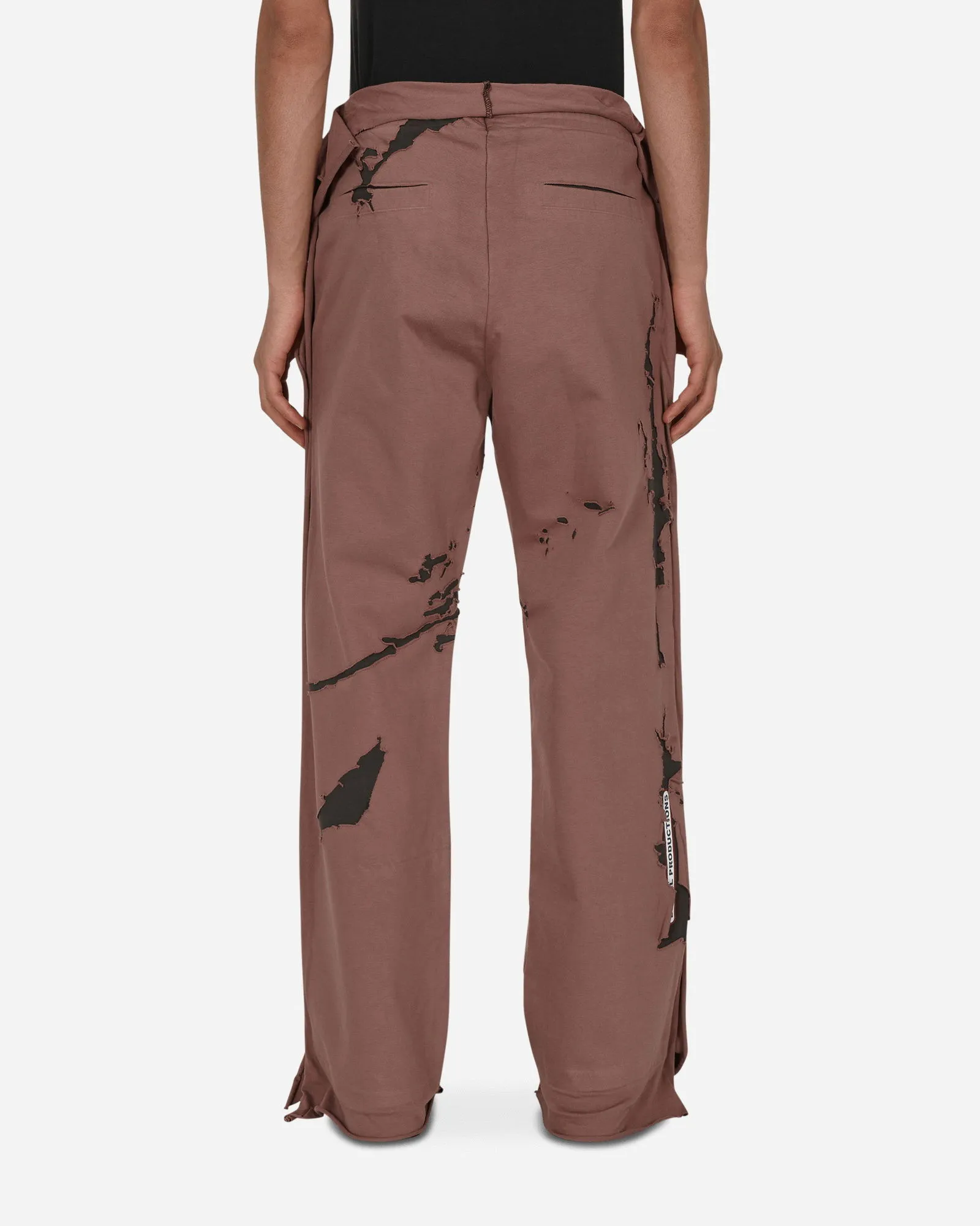 Diesel Peel-Off Effect Sweatpants