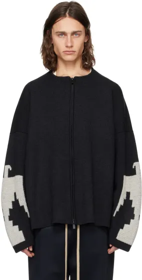 Fear of God Gray Thunderbird Cardigan