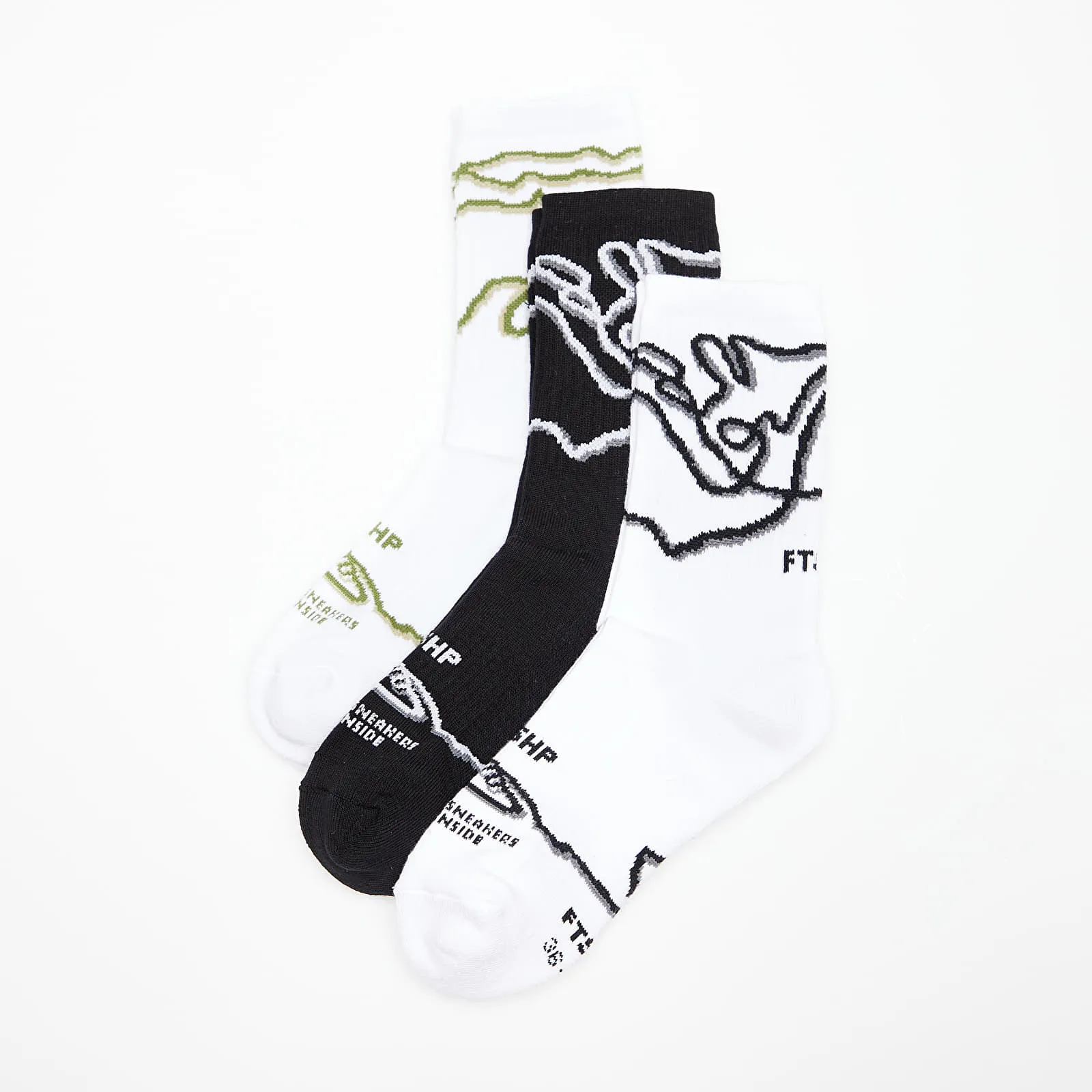 Footshop The Stripes Socks 3-Pack