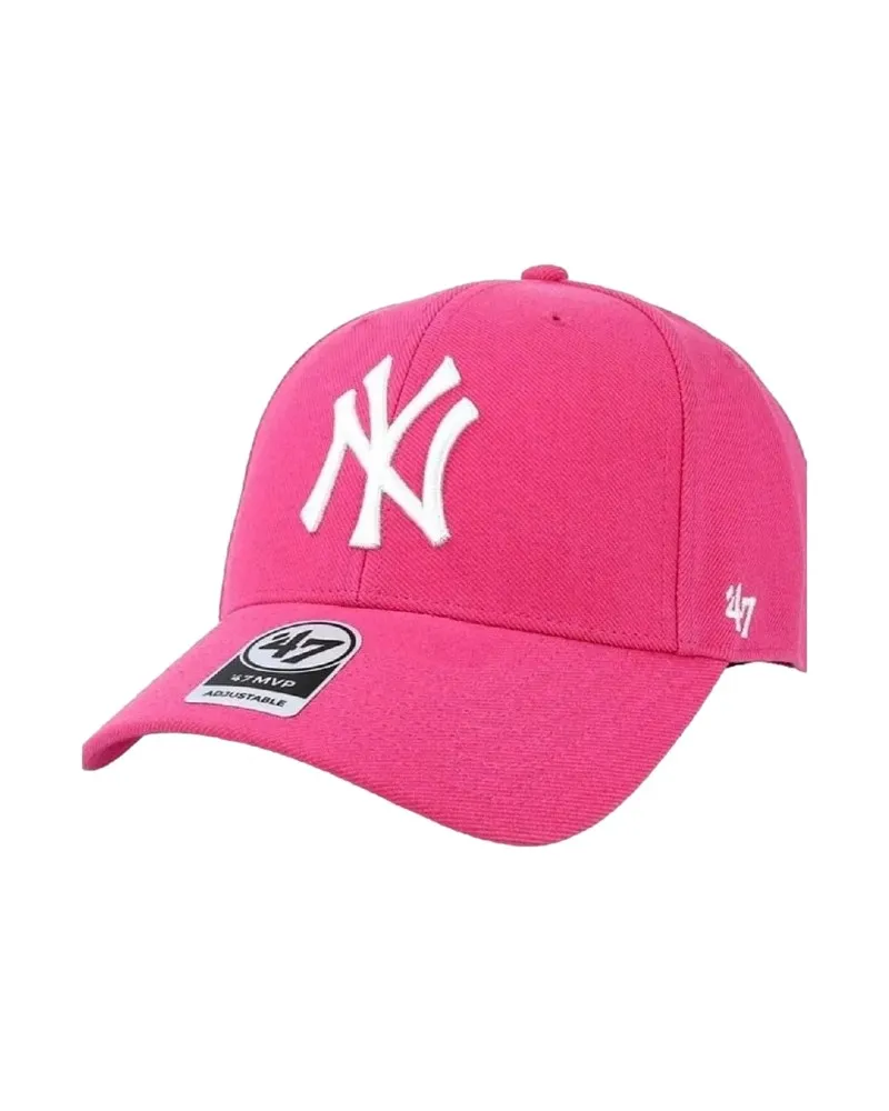 GORRA 47 BRAND FUXIA YANKEES MVP CAP