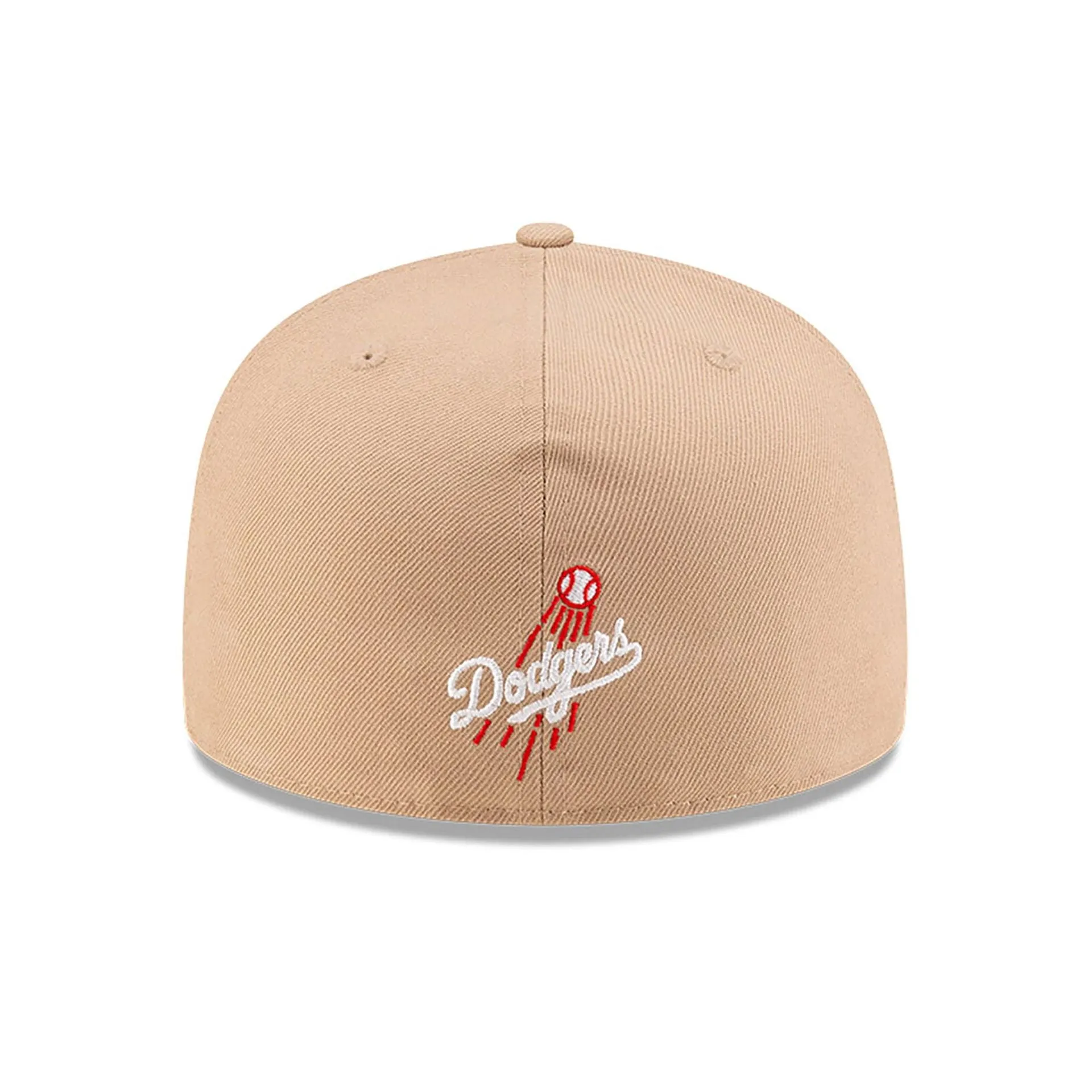 Gorra ajustada LA Dodgers OVO x MLB 2024 Beige Claro 59FIFTY