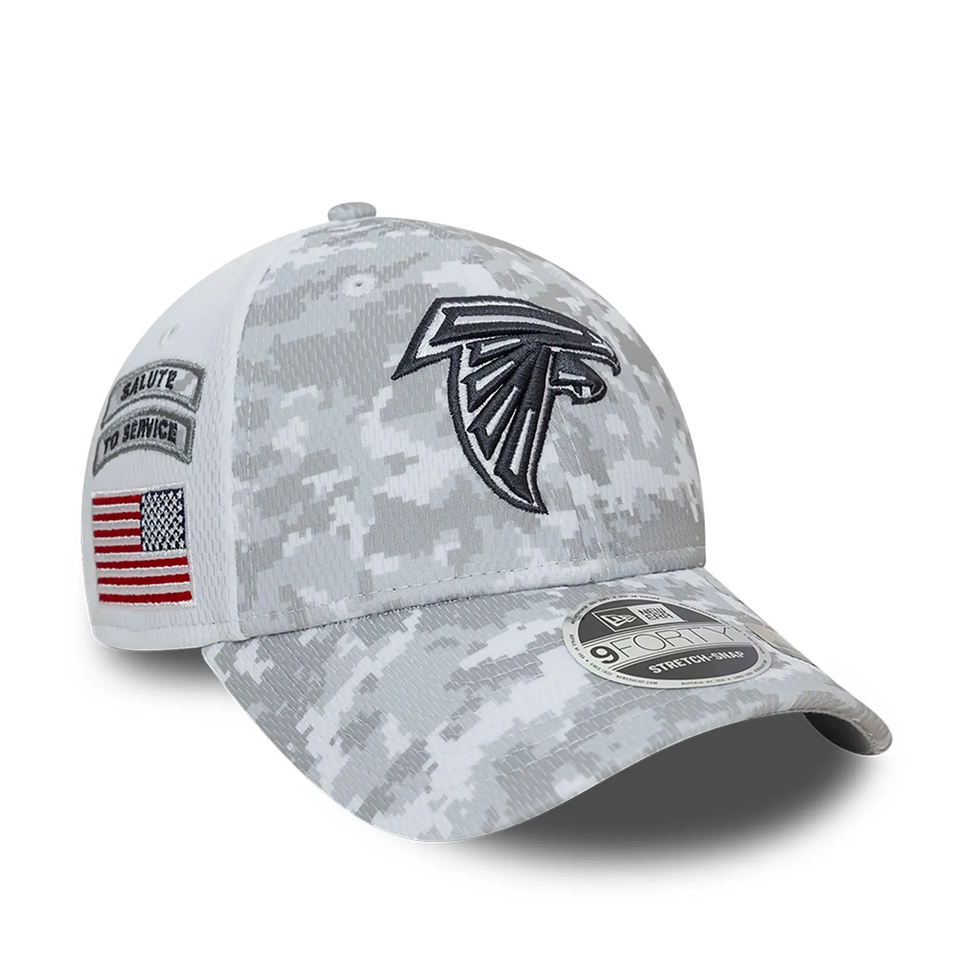 Gorra Atlanta Falcons NFL Salute To Service 2024 9FORTY Stretch Snap