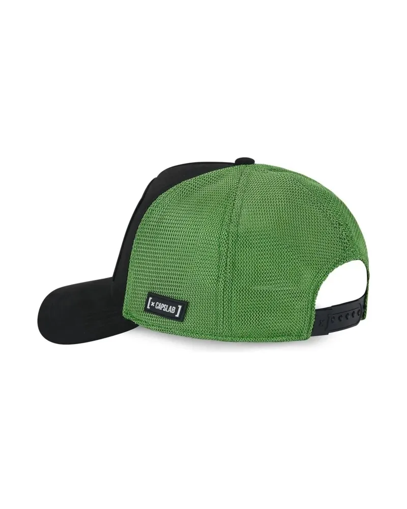 GORRA CAPSLAB NEGRA RICKY & MORTY REM TRUCKER CAP