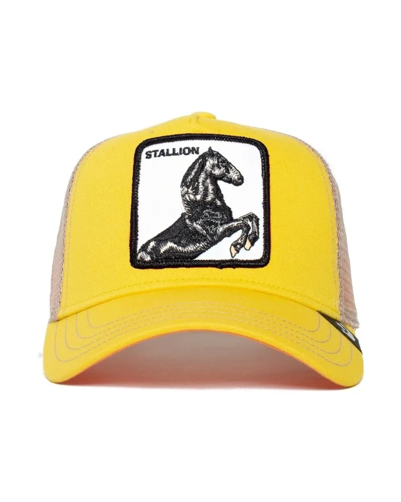 GORRA GOORIN BROS AMARILLA CABALLO THE STALLION TRUCKER CAP