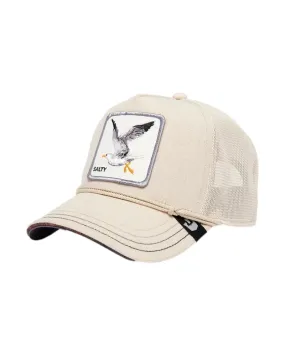 GORRA GOORIN BROS BEIGE GAVIOTA MEAL TICKET TRUCKER CAP