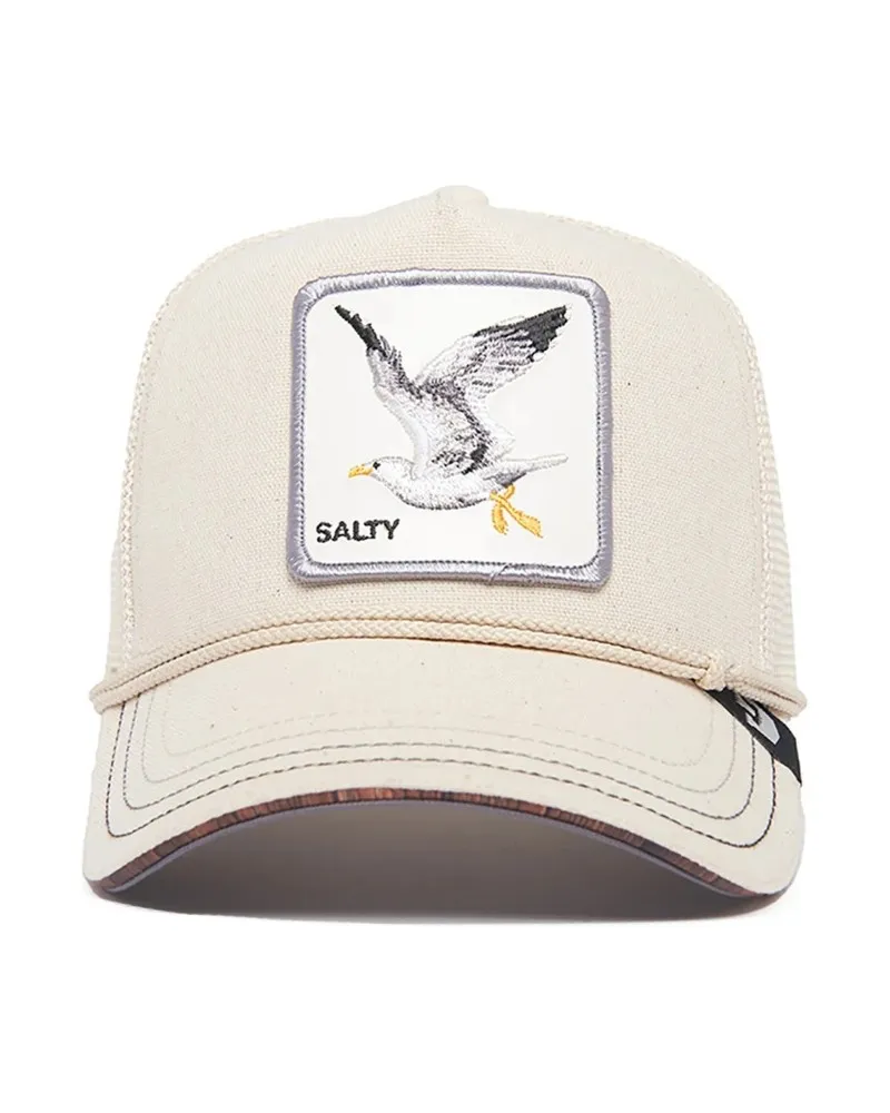 GORRA GOORIN BROS BEIGE GAVIOTA MEAL TICKET TRUCKER CAP