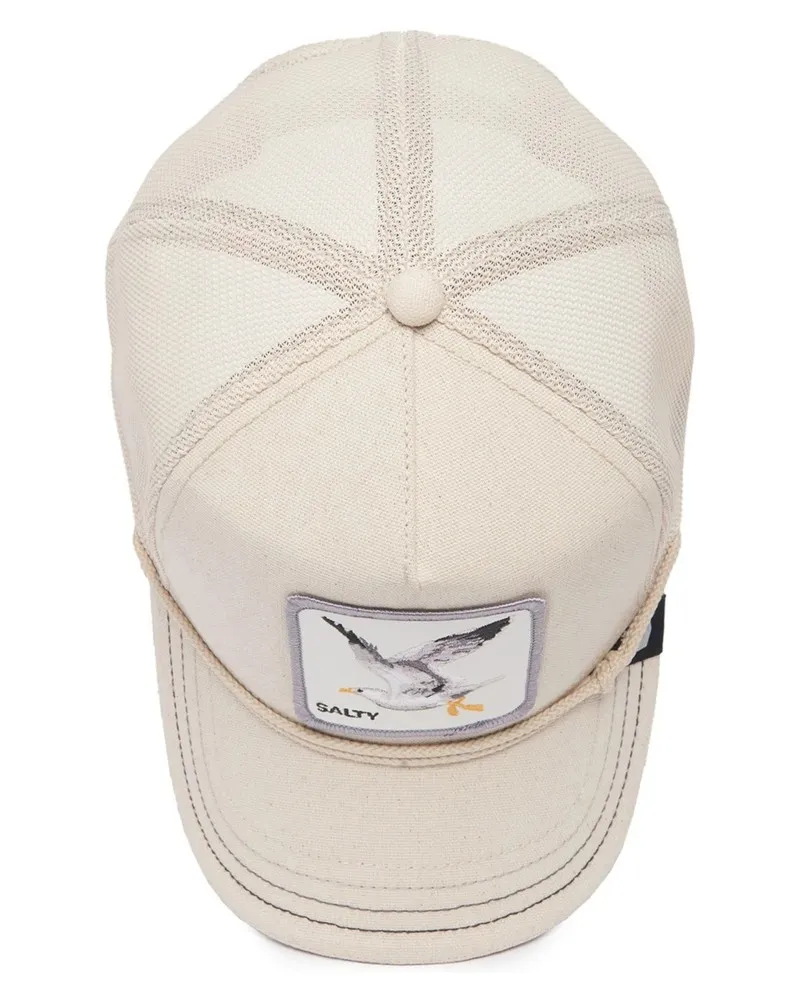 GORRA GOORIN BROS BEIGE GAVIOTA MEAL TICKET TRUCKER CAP