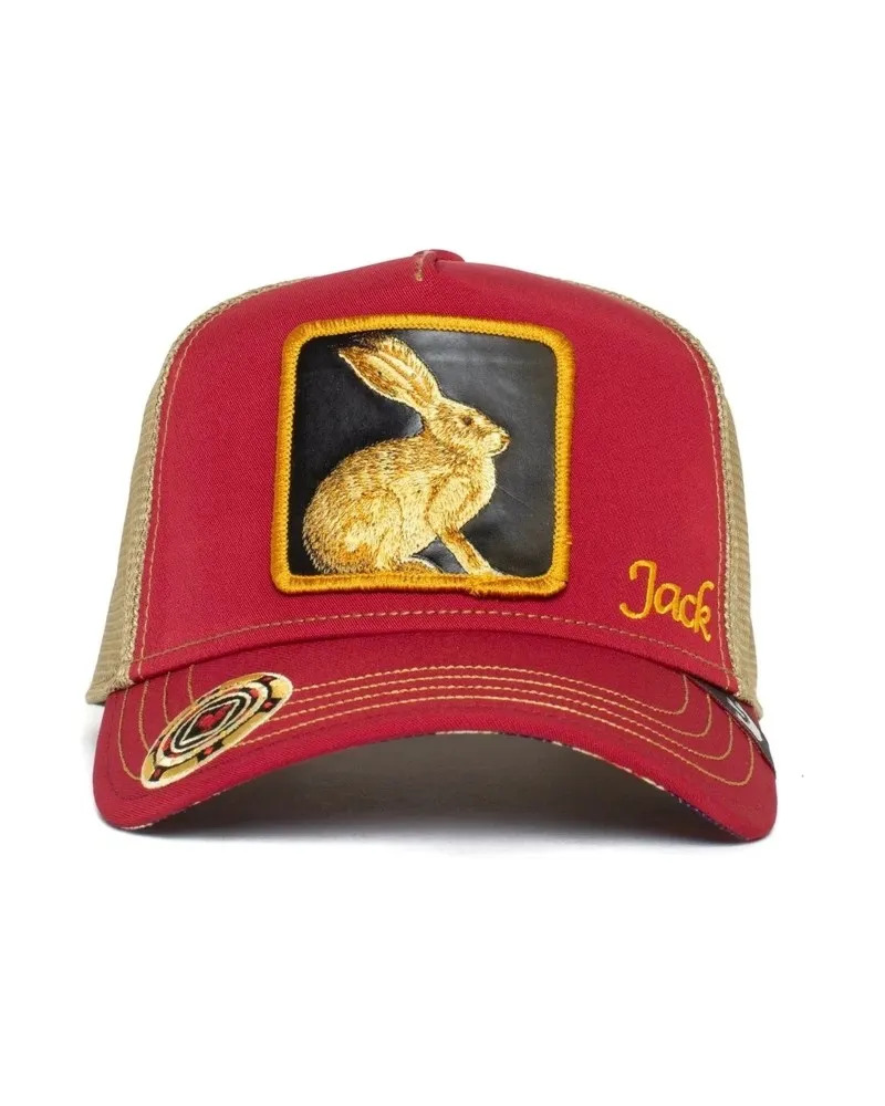 GORRA GOORIN BROS ROJA CONEJO JACKED CASINO TRUCKER CAP