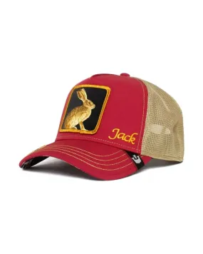 GORRA GOORIN BROS ROJA CONEJO JACKED CASINO TRUCKER CAP