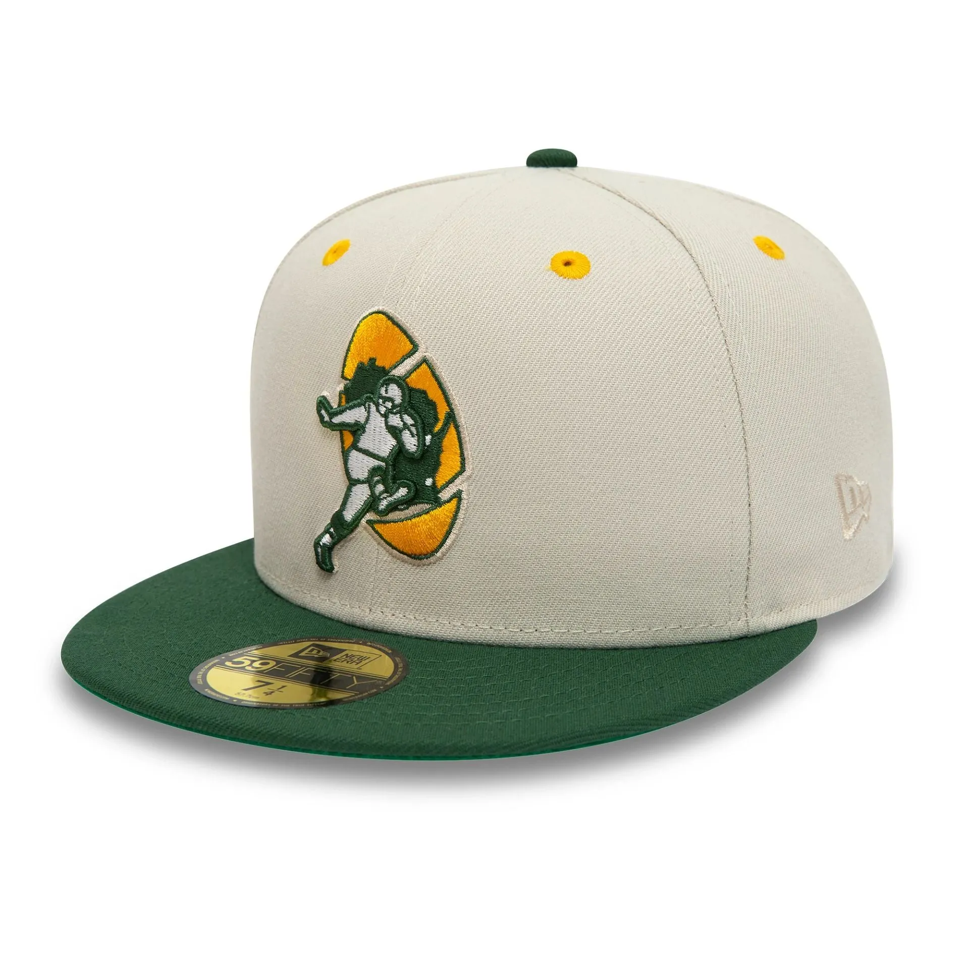 Gorra Green Bay Packers NFL Go You Packers Go Beige 59FIFTY Fitted