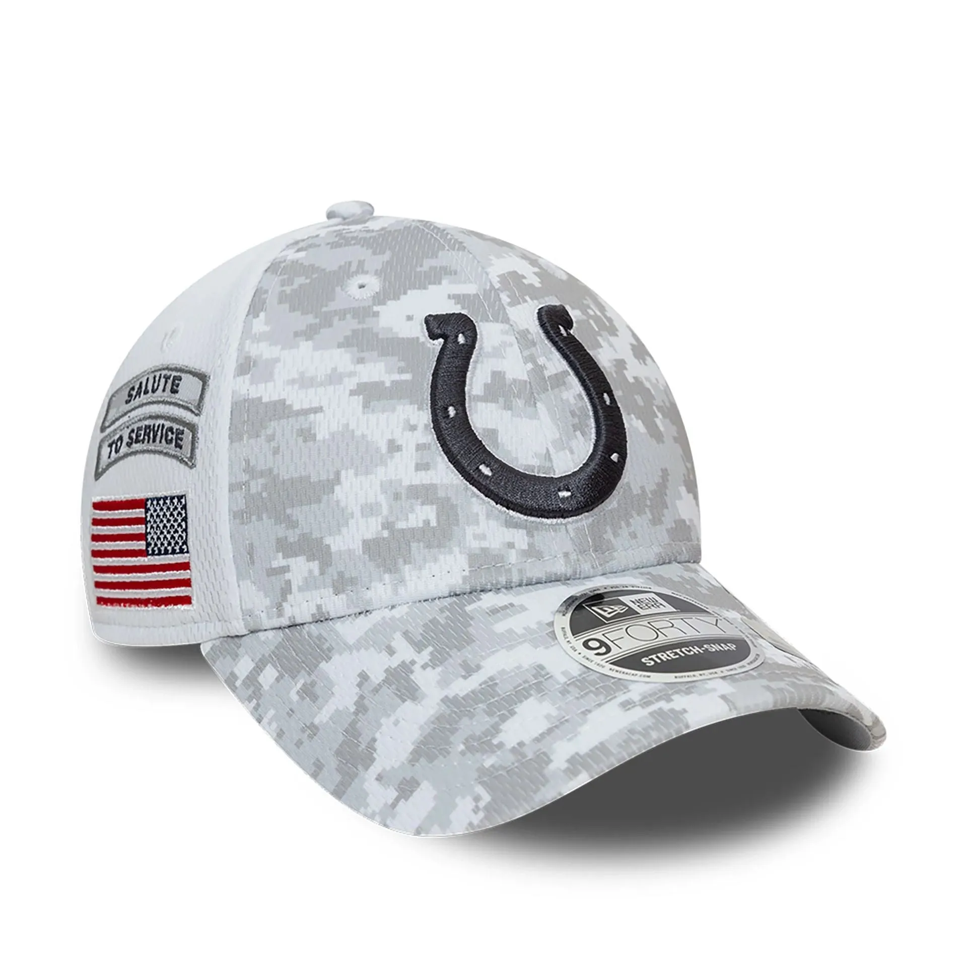 Gorra Indianapolis Colts NFL Salute To Service 2024 9FORTY Stretch Snap 