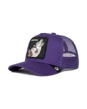 GORRA JUNIOR GOORIN MORADA LOGO LIL WOLF TRUCKER CAP